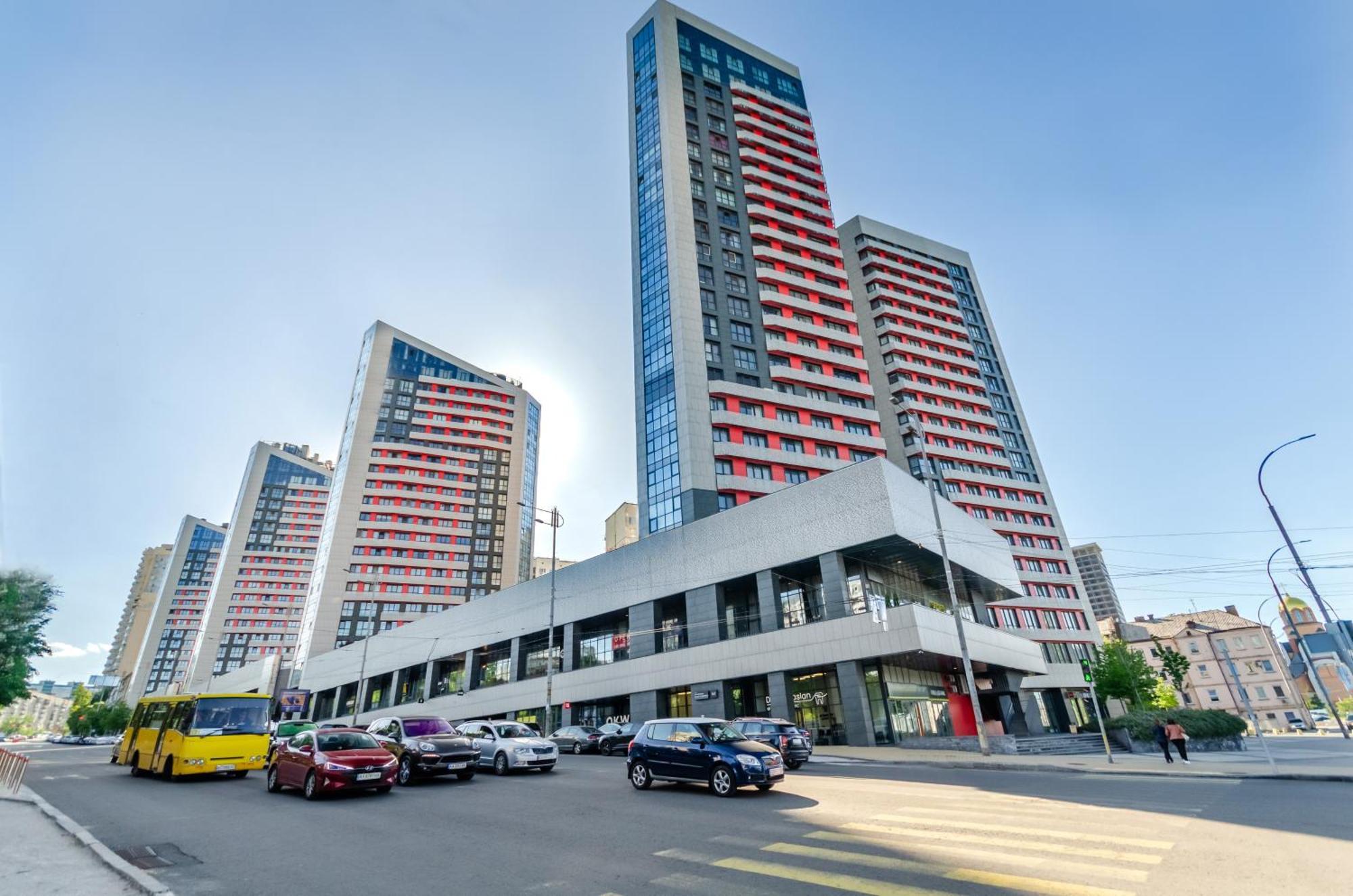 Petrovdom 234-241-86-96 In City View Apartments At Rc Kvartet,Near Central Railway Station Kiev Exterior foto