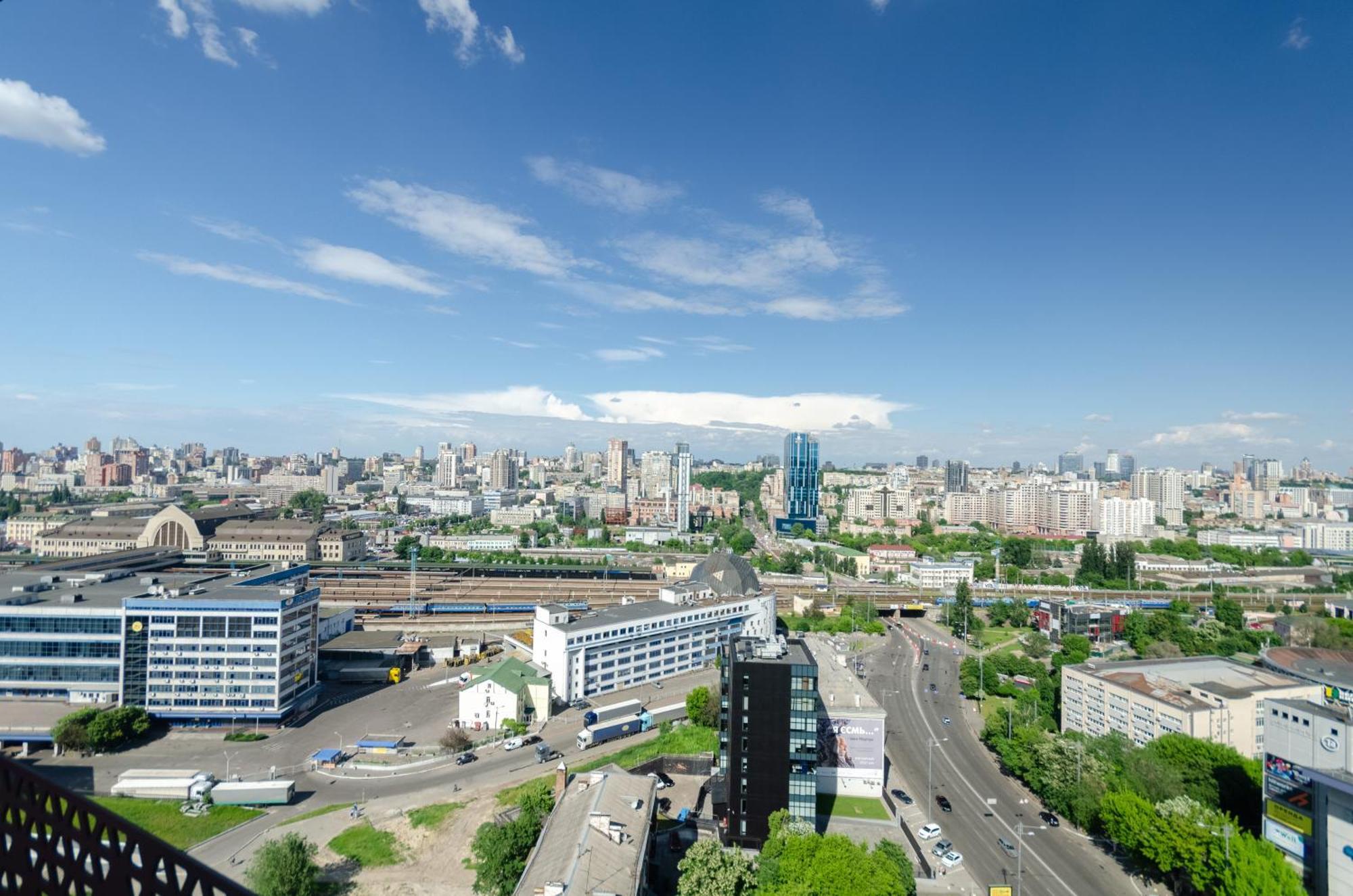 Petrovdom 234-241-86-96 In City View Apartments At Rc Kvartet,Near Central Railway Station Kiev Exterior foto